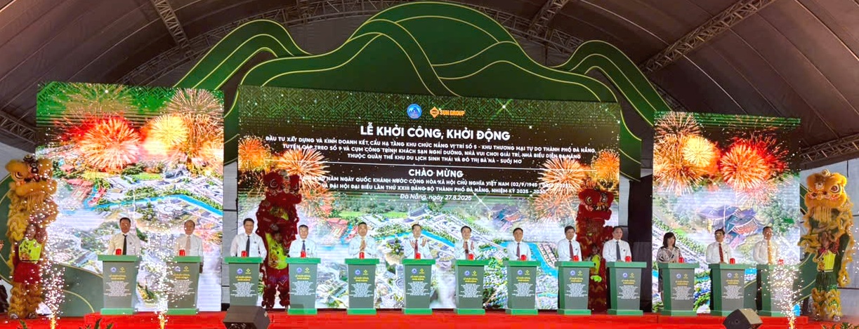 Đà Nẵng: Khởi công vị trí số 5, Khu thương mại tự do và nhiều công trình