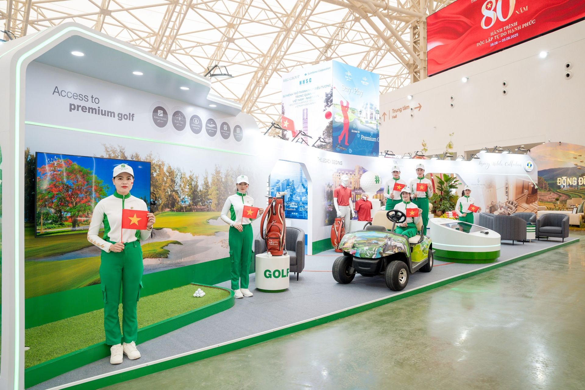 Tập đoàn BRG tham gia Triển lãm “80 năm Hành trình Độc lập - Tự do - Hạnh phúc”