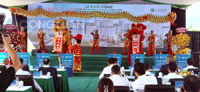 Đà Nẵng chính thức khởi công dự án nhà ở xã hội Ecohome Hòa Hiệp.