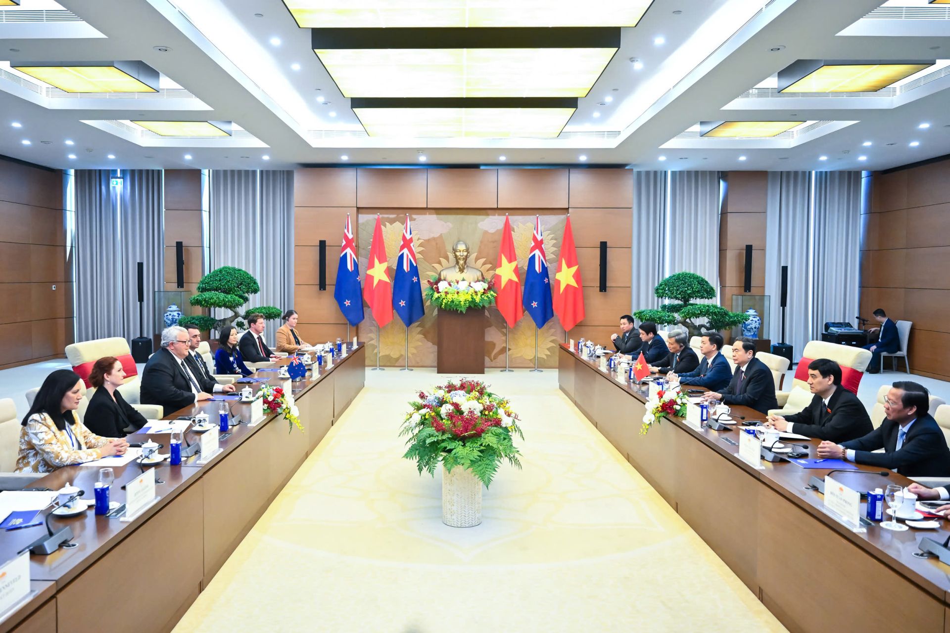 Chủ tịch Quốc hội Gerry Brownle: New Zealand coi trọng vai trò, vị thế, uy tín của Việt Nam tại khu vực và quốc tế