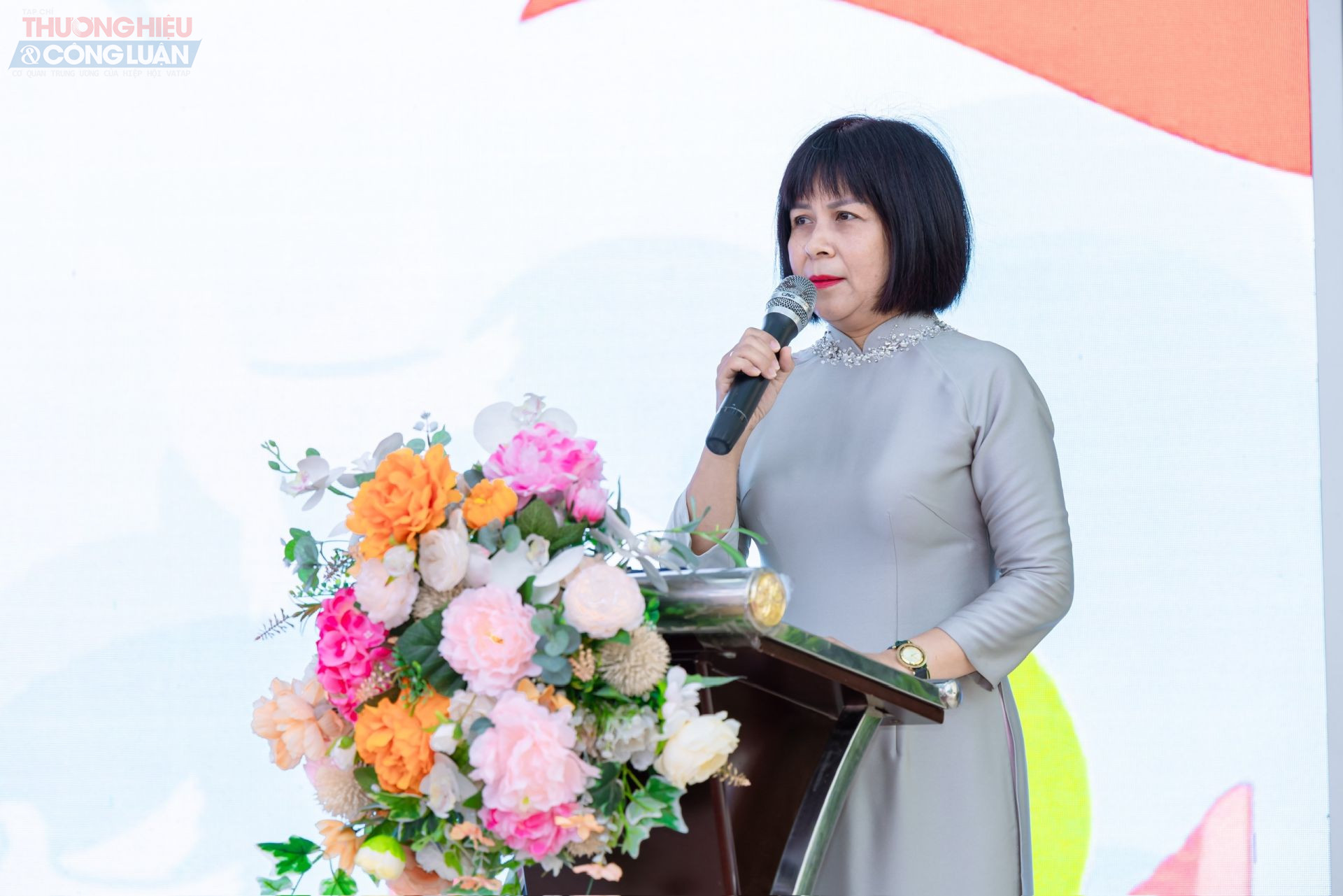 Bà Trần Thị Tố Trinh hiệu trưởng trường Tiểu học Việt Nam - Cuba phường Ba Đình, Hà Nội.