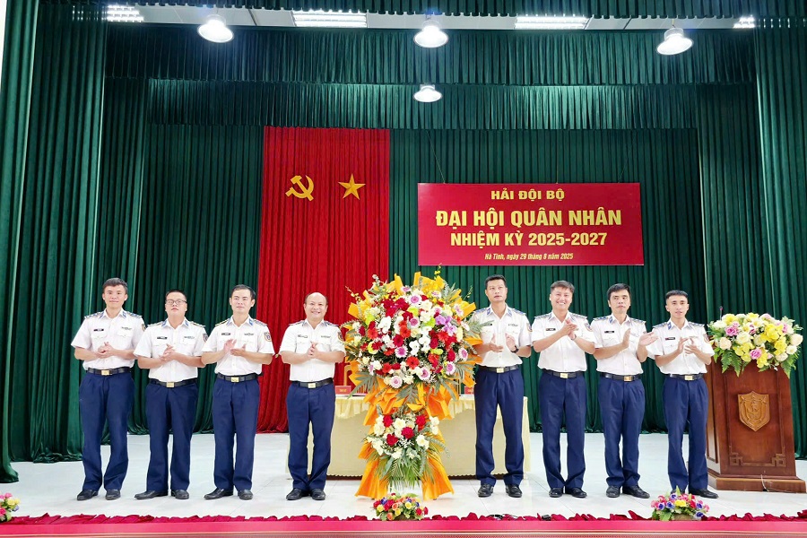Hải đội 102 tổ chức Đại hội quân nhân nhiệm kỳ 2025 - 2027