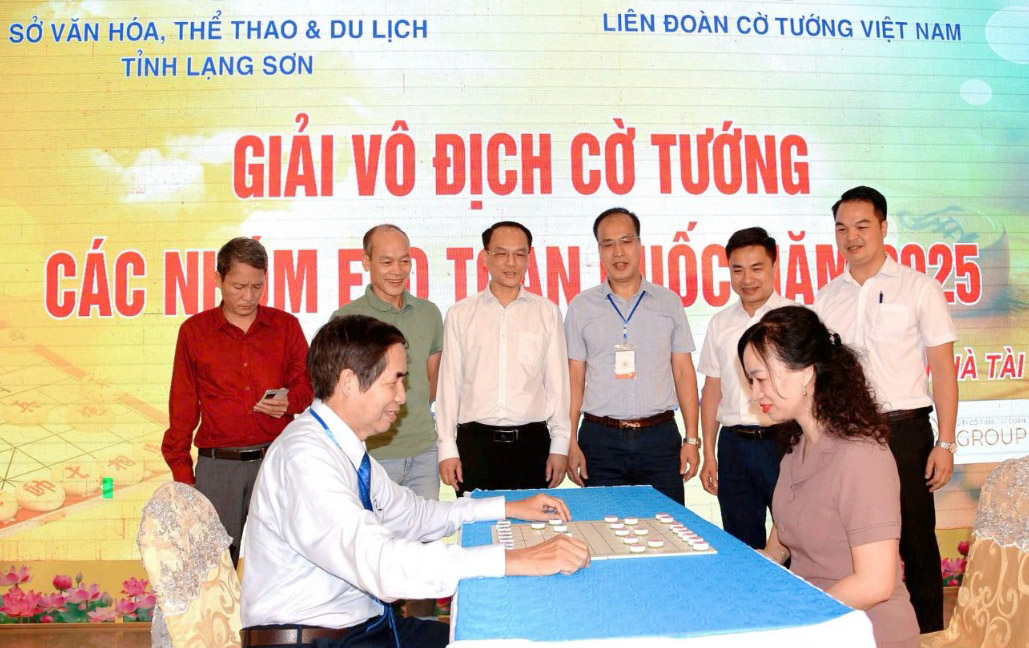 Chính thức khai mạc Giải Vô địch Cờ tướng các nhóm Elo toàn quốc năm 2025