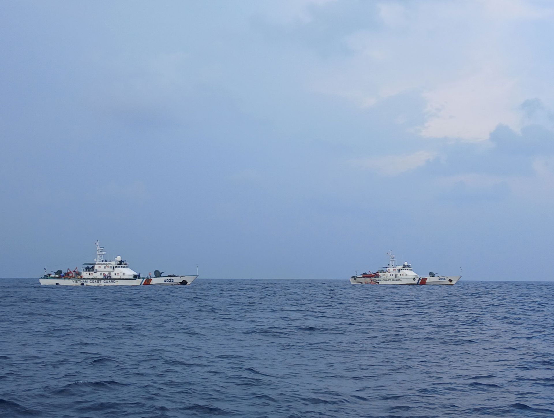 Cảnh sát Biển Việt Nam kiểm tra công tác chống khai thác IUU tại vùng biển giáp ranh Việt Nam - Malaysia - Thái Lan