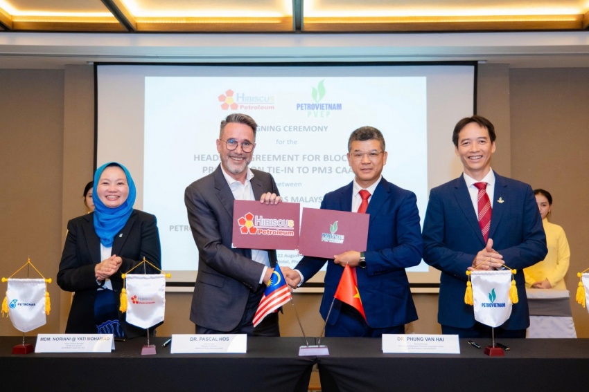 PVEP và Hibiscus Malaysia ký kết Thỏa thuận kết nối Lô 46/13