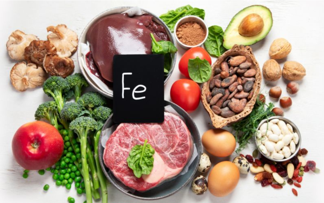 Thực phẩm giàu sắt giúp cải thiện tình trạng đau bụng kinh