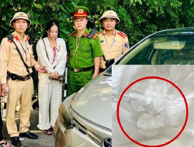 Phát hiện 0,878g Ketamine trên xe ô tô: Một phụ nữ bị bắt giữ tại Hà Nội
