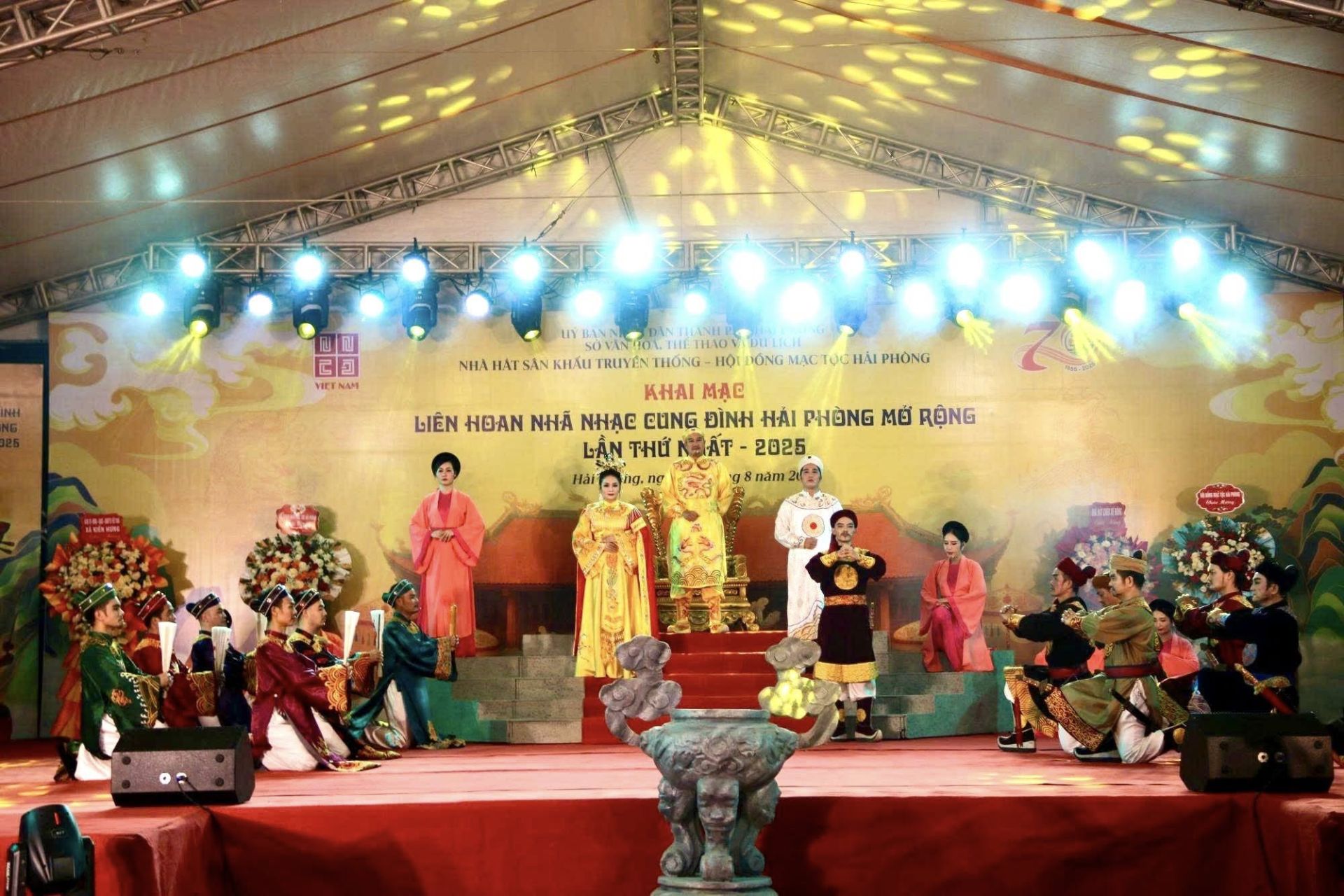 Khai mạc Liên hoan Nhã nhạc cung đình Hải Phòng mở rộng lần thứ nhất năm 2025