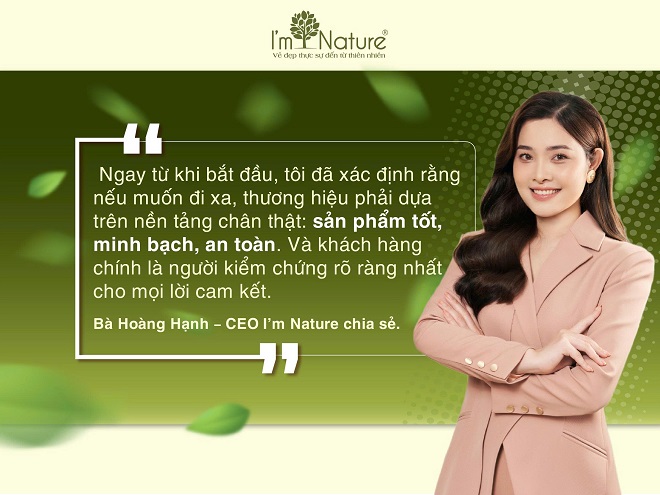 I’m Nature - Chăm sóc gia đình Việt từ tinh túy thiên nhiên
