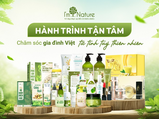 I’m Nature - Chăm sóc gia đình Việt từ tinh túy thiên nhiên