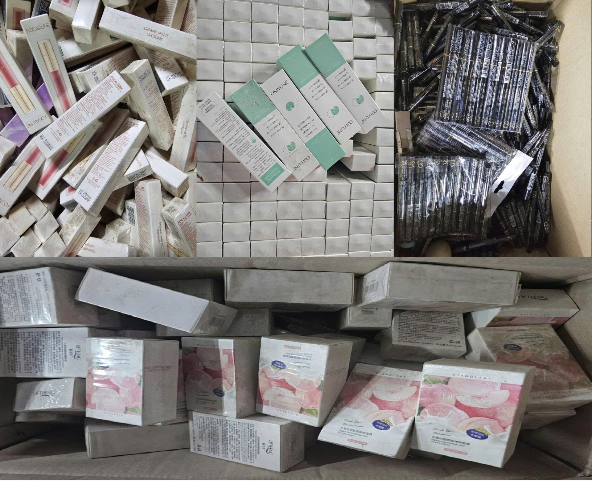 Lô mỹ phẩm vi phạm bị tạm giữ