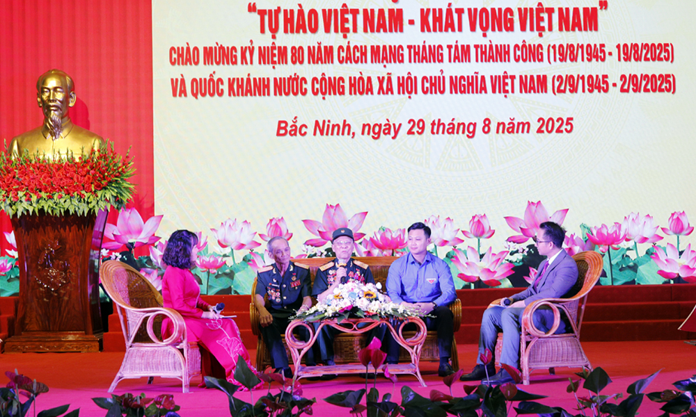 Bắc Ninh: Tọa đàm “Tự hào Việt Nam - khát vọng Việt Nam”