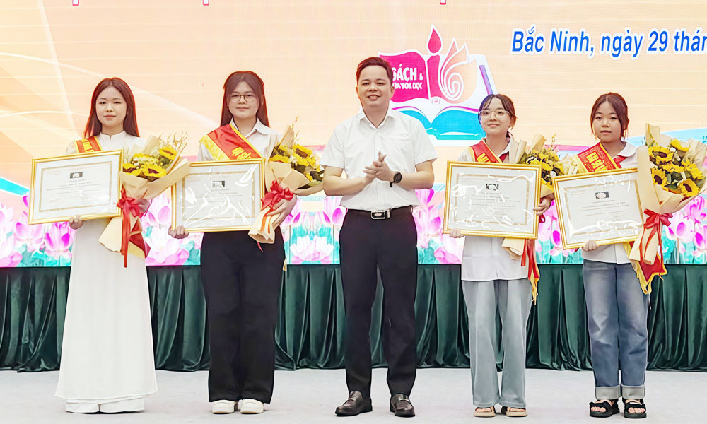 Bắc Ninh: Trao giải cuộc thi Đại sứ Văn hóa đọc năm 2025