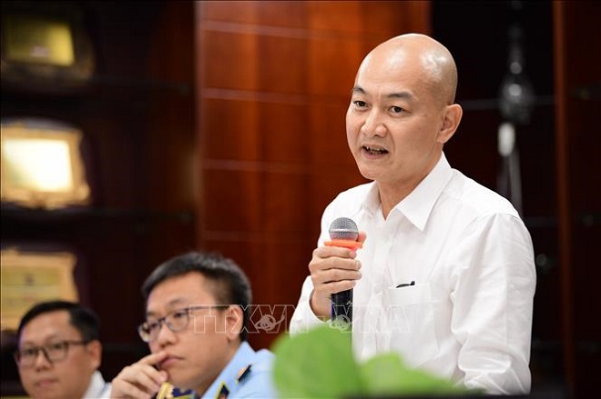 Theo ông Nguyễn Nguyên Phương, Các sản phẩm đạt chuẩn sẽ được gắn tick xanh, giúp người tiêu dùng dễ dàng nhận diện và lựa chọn sản phẩm an toàn. Ảnh: Hương Giang