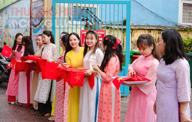 Giáo viên trường tiểu học Trưng Nữ Vương, phường Hải Vân, TP. Đà Nẵng.