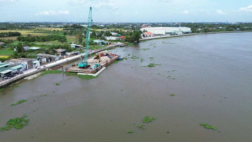 Tây Ninh: Nhiều công trình kè sẽ hoàn thành trong năm 2025