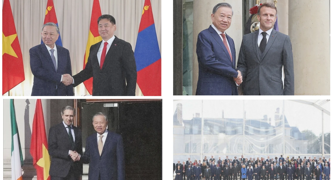 80 năm hành trình Độc lập - Tự do - Hạnh phúc: Việt Nam vững bước, ngày càng khẳng định vị thế trên trường quốc tế. Ảnh báo Nhân dân. 80 năm hành trình Độc lập - Tự do - Hạnh phúc: Việt Nam vững bước, ngày càng khẳng định vị thế trên trường quốc tế. Ảnh báo Nhân dân.