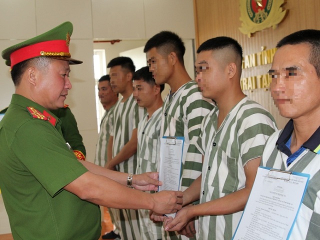 30 phạm nhân tại Nghệ An được hưởng đặc xá dịp Quốc khánh