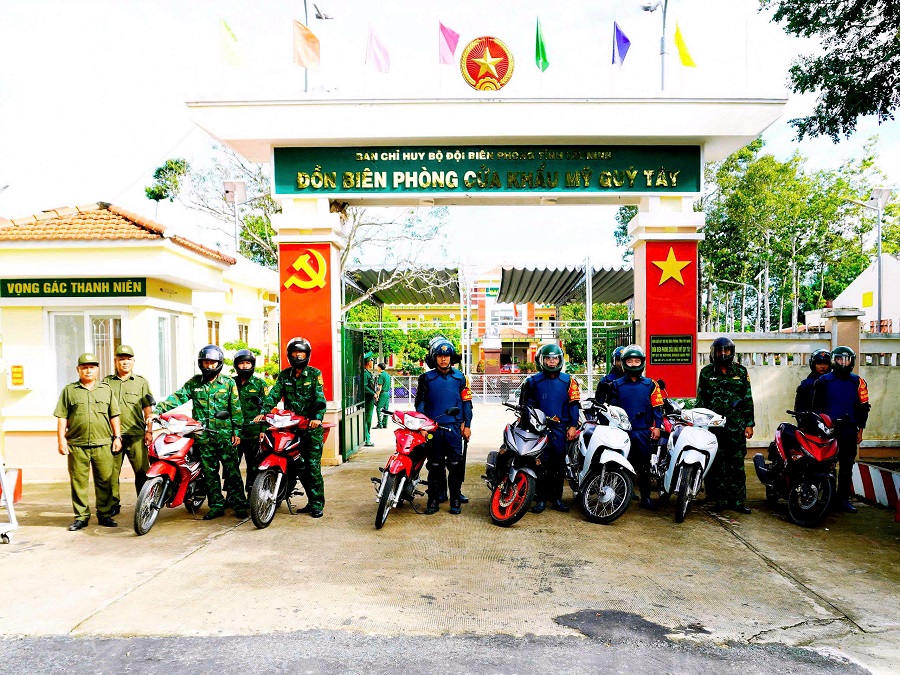 Phối hợp tuần tra, bảo vệ an ninh trật tự khu vực biên giới dịp cao điểm kỷ niệm 80 năm ngày Quốc khánh