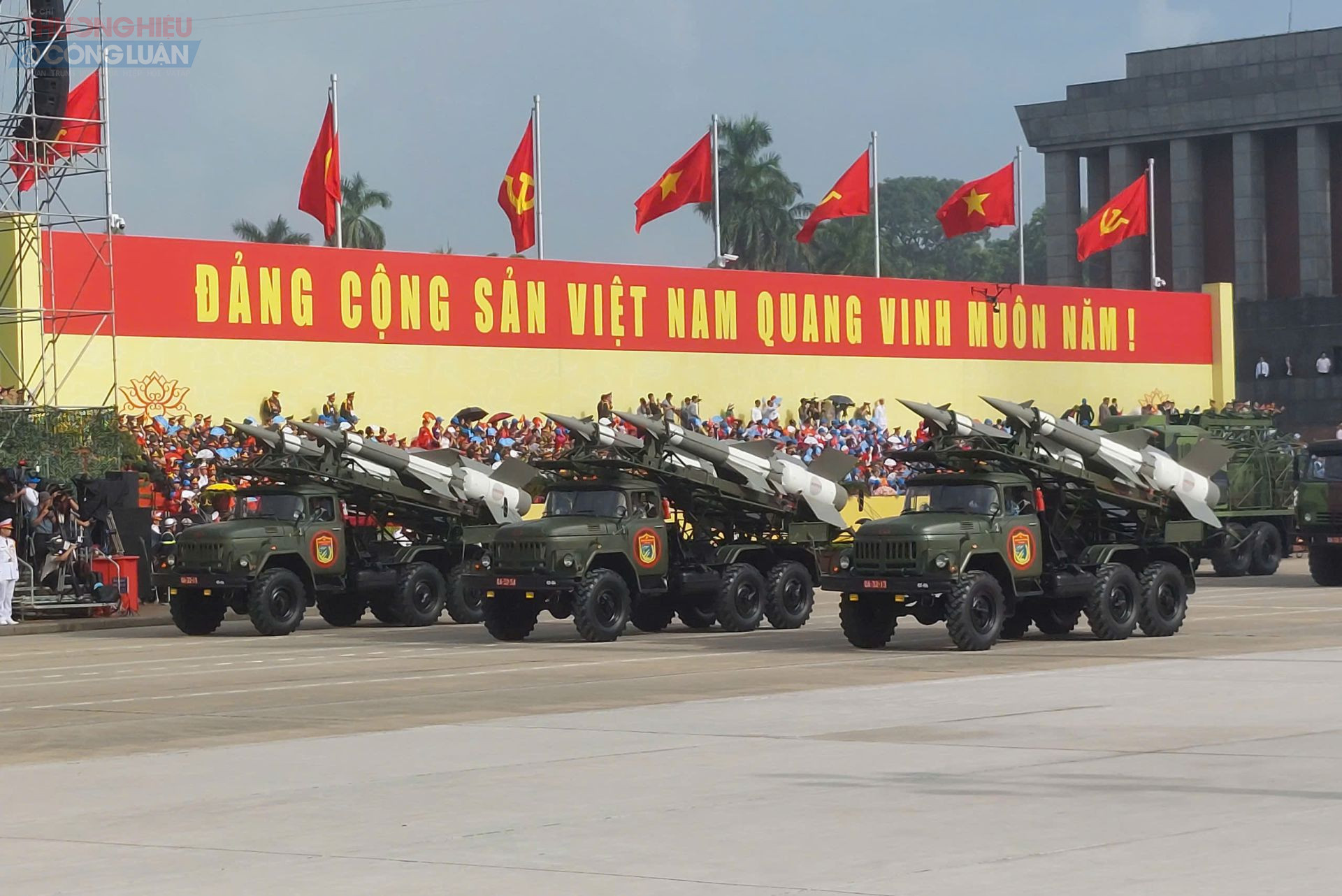 Hào khí từ dàn khí tài trong lễ diễu binh diễu hành kỷ niệm 80 năm Quốc khánh