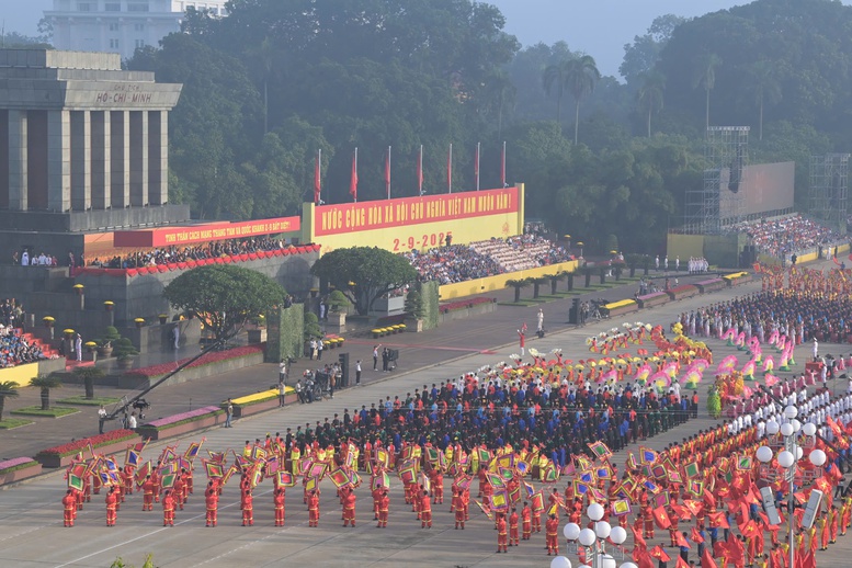 Đang diễn ra Lễ Kỷ niệm trọng thể 80 năm Quốc khánh nước Cộng hòa XHCN Việt Nam