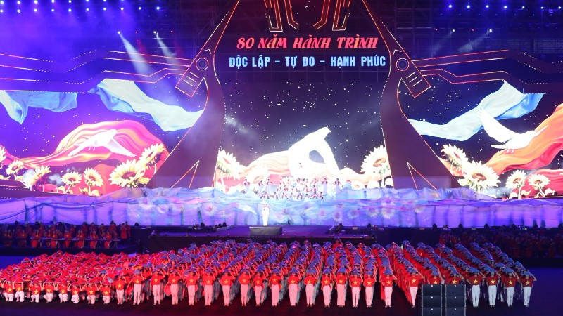 Ngân vang giai điệu tự hào “80 năm – Hành trình Độc lập, Tự do, Hạnh phúc”