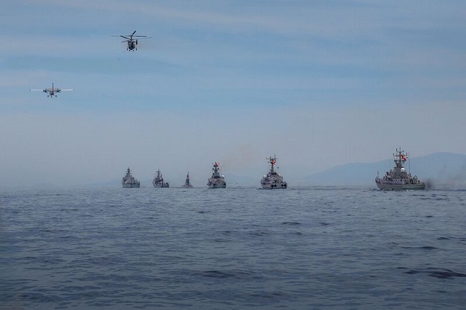 Biển cả hào hùng: Sức mạnh diễu binh trên biển kỷ niệm 80 năm Quốc khánh