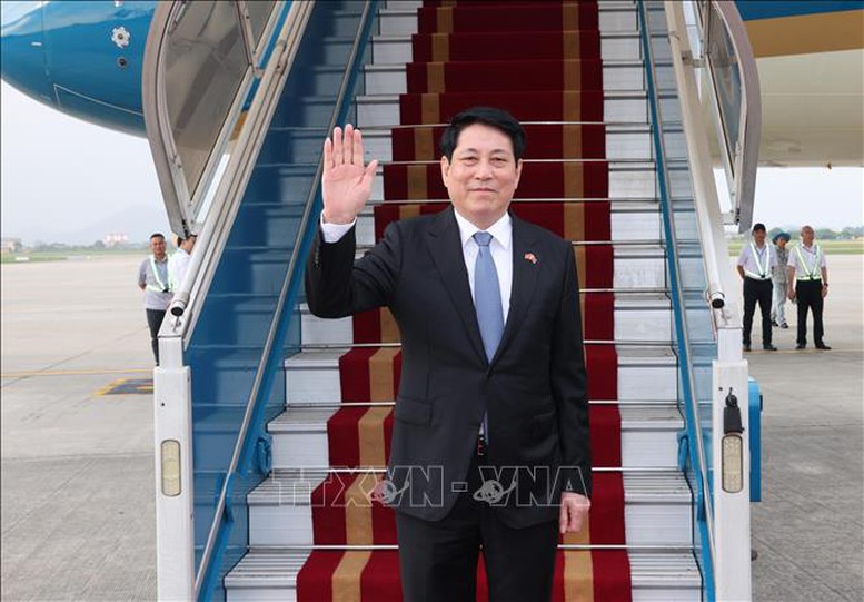 Chủ tịch nước lên đường dự Lễ kỷ niệm 80 năm chiến thắng phát xít và làm việc tại Trung Quốc