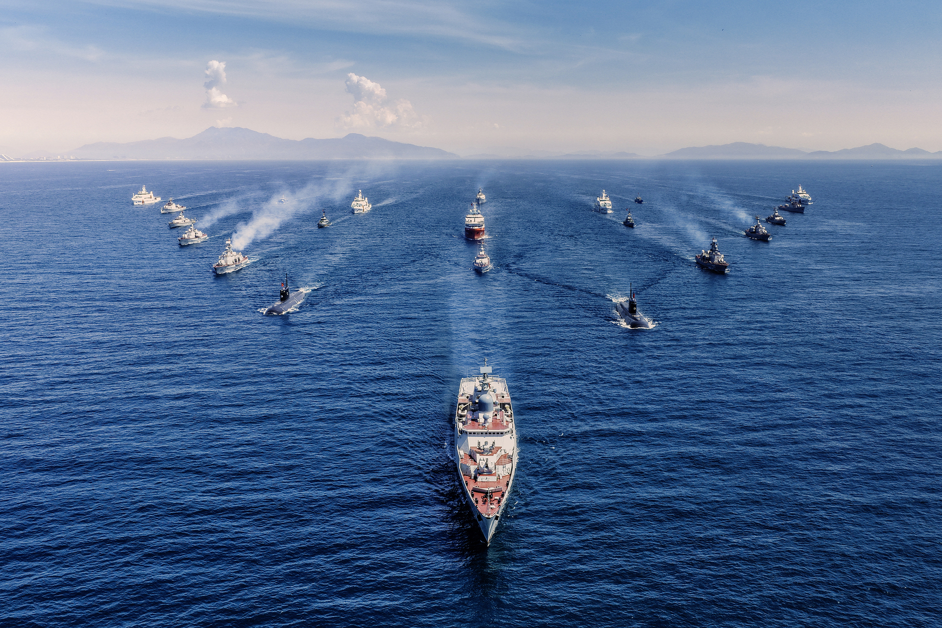 Biển cả hào hùng: Sức mạnh diễu binh trên biển kỷ niệm 80 năm Quốc khánh Biển cả hào hùng: Sức mạnh diễu binh trên biển kỷ niệm 80 năm Quốc khánh