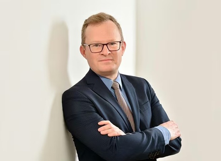 Ông Ludwig Graf Westarp, Phó Chủ tịch Hội Việt - Đức, giảng viên Trường Đại học Công nghệ Dortmund - Ảnh: vir.com.vn