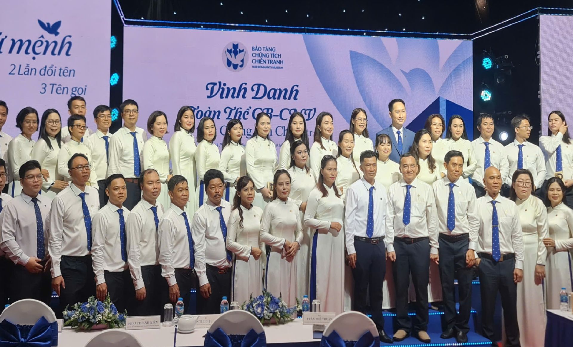 Nhân dịp này, Bảo tàng Chứng tích Chiến tranh bày tỏ lòng tri ân đến các thế hệ lãnh đạo, viên chức, người lao động, các nhân chứng lịch sử,…đã góp phần làm nên thành tựu ngày hôm nay.