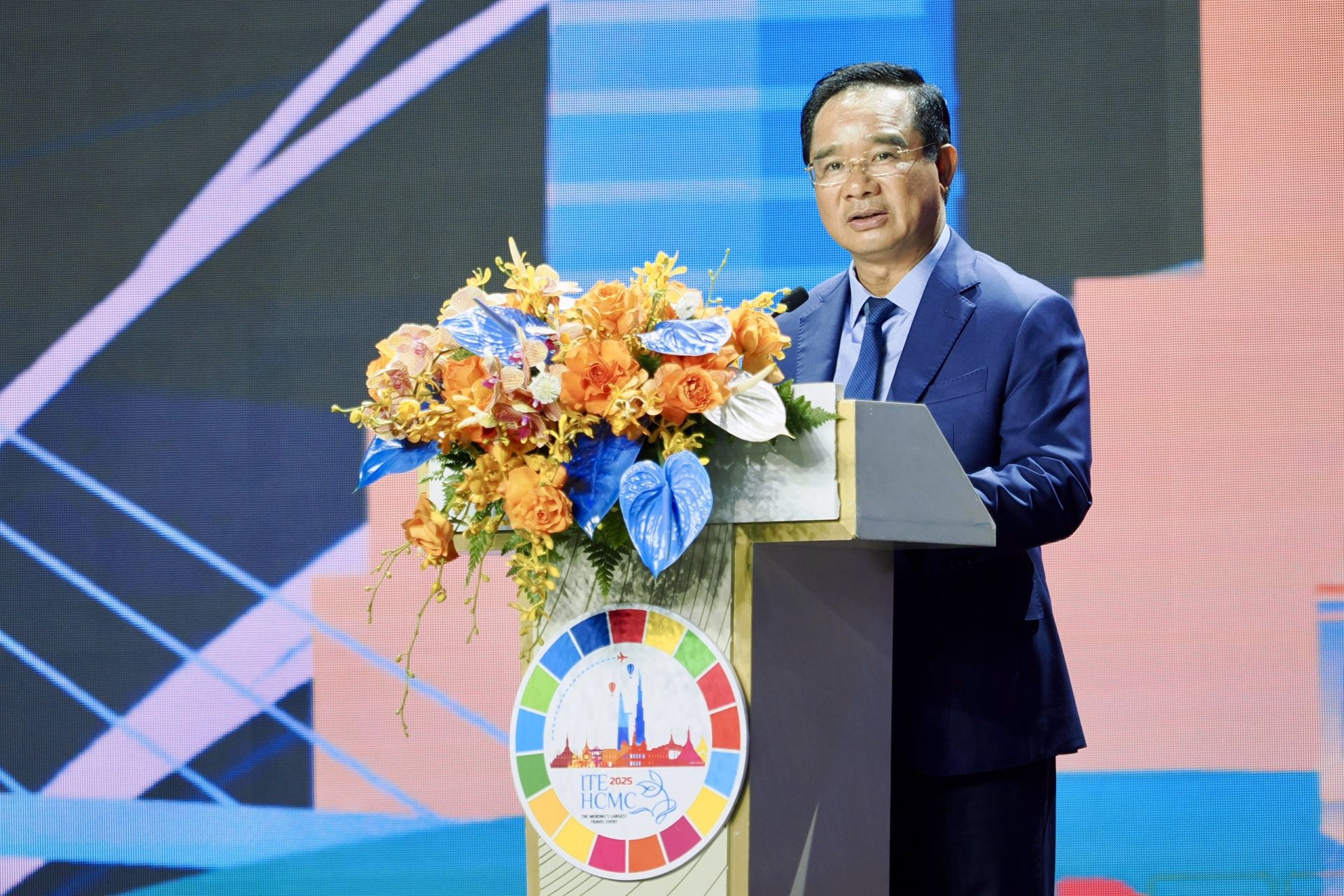 Chủ tịch UBND TP. HCM Nguyễn Văn Được phát biểu tại chương trình