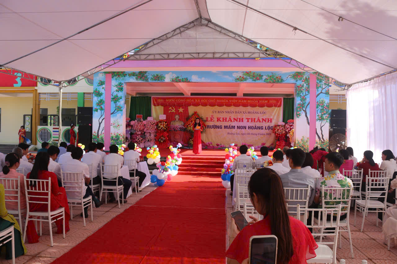 Toàn cảnh buổi lễ khánh thành