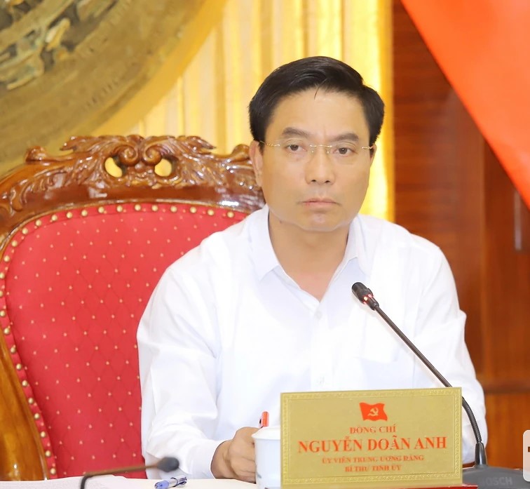 Ông Nguyễn Doãn Anh, Bí thư Tỉnh ủy Thanh Hóa kết luận hội nghị