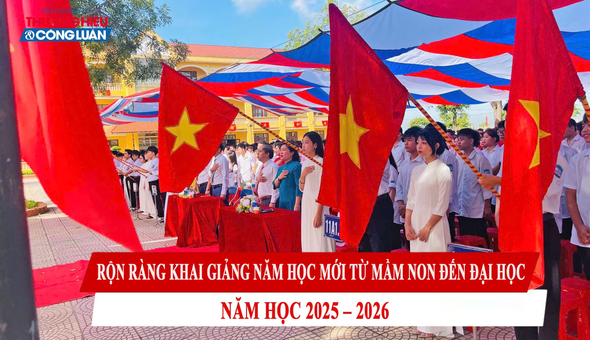 Năm học 2025-2026: Khai giảng năm học của kỷ nguyên mới - Kỷ nguyên vươn mình của dân tộc