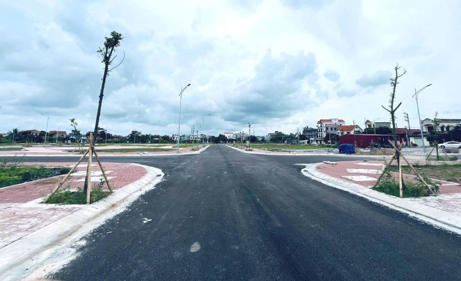 144 thửa đất tại xã Hoàng Hoa Thám, tỉnh Hưng Yên sắp được tổ chức đấu giá quyền sử dụng trong tháng 9. (Ảnh: ĐG Bảo Phong)