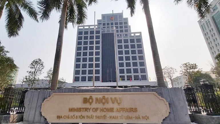 Trụ sở Bộ Nội vụ. (Ảnh Moha)