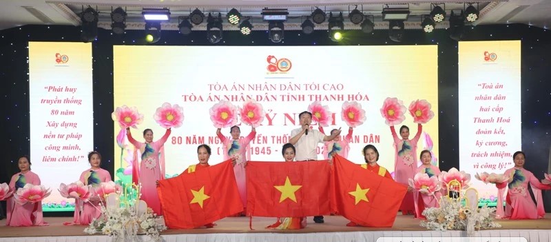 Tòa án Nhân dân tỉnh Thanh Hóa kỷ niệm 80 năm Ngày truyền thống