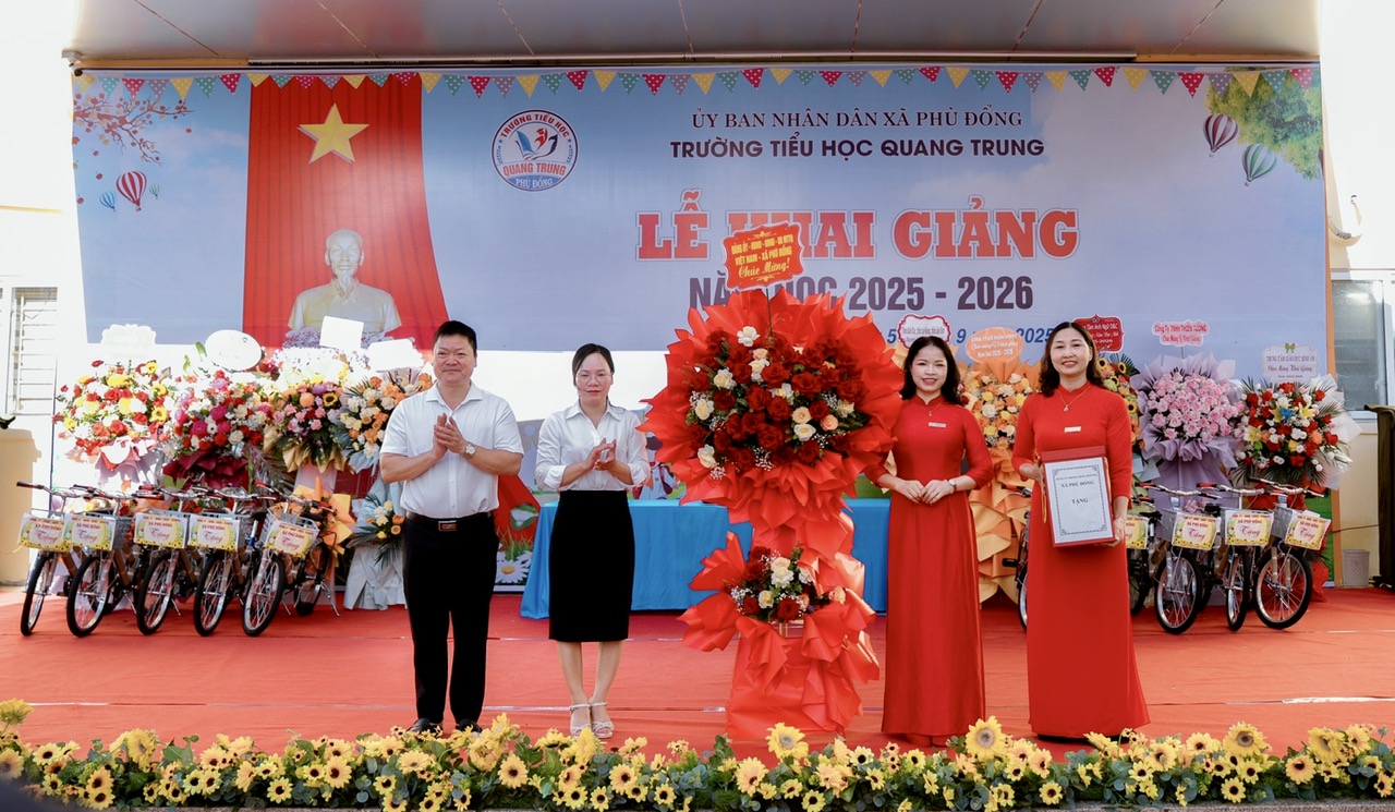 Hà Nội: Trường Tiểu học Quang Trung khai giảng năm học mới, lan tỏa niềm vui ngày hội toàn dân