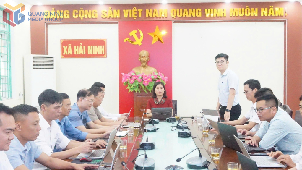 Xã Hải Ninh: Tập huấn ứng dụng AI cho cán bộ, công chức