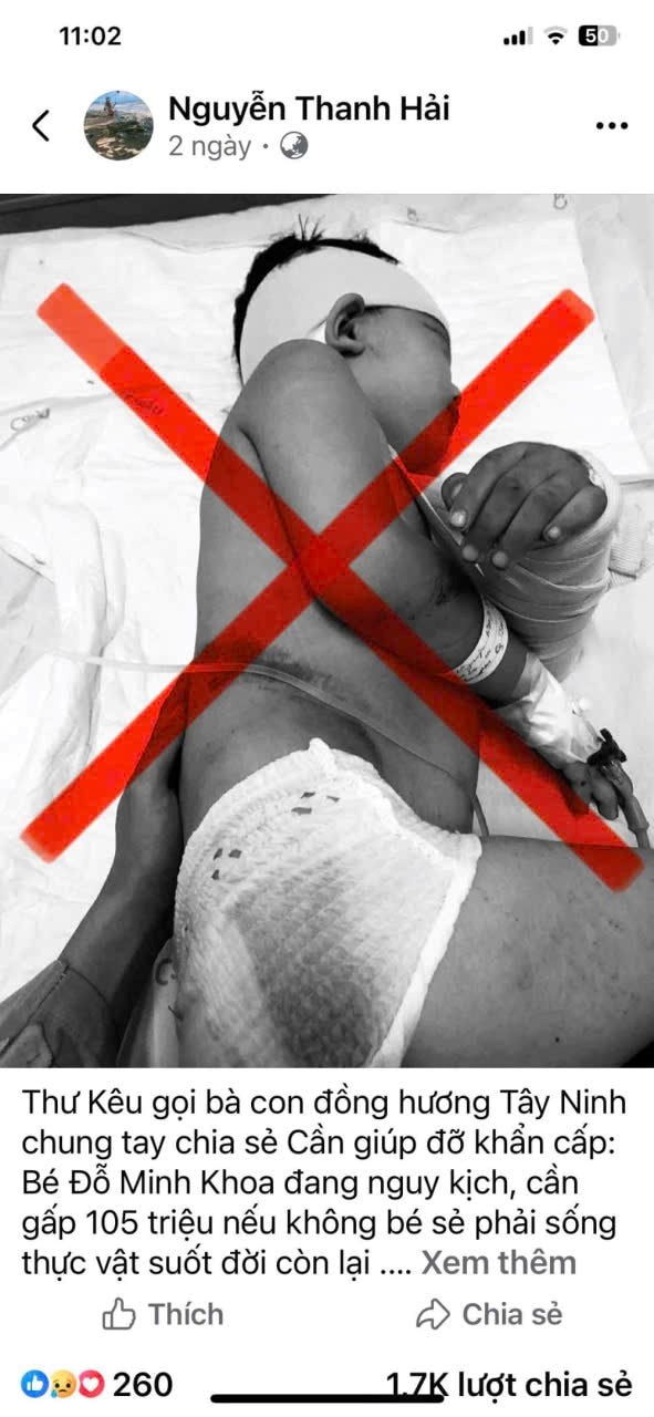 Thông tin thất thiệt lan truyền trên mạng xã hội