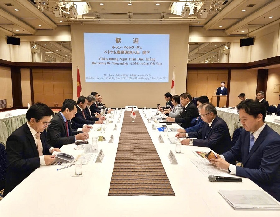 Việt Nam và Hokkuren thúc đẩy hợp tác về nhân lực và nông nghiệp thông minh