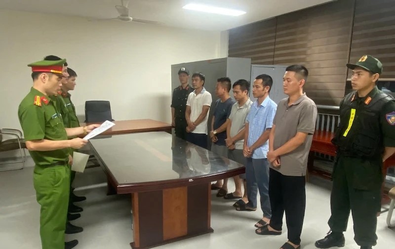 Hối lộ để thông chốt kiểm lâm, 10 đối tượng bị Công an tỉnh Thanh Hóa khởi tố