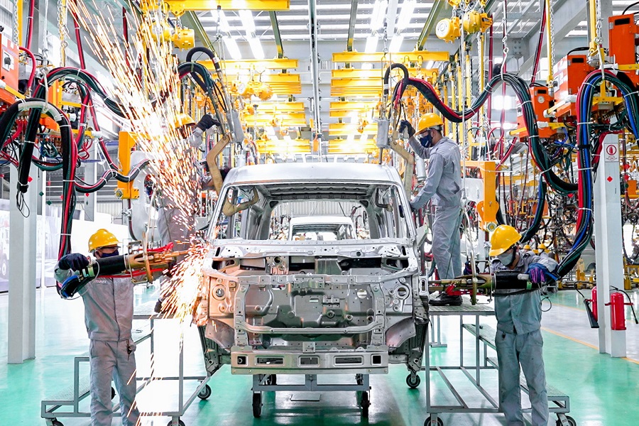 Sản xuất công nghiệp tiếp tục duy trì đà tăng trưởng ổn định