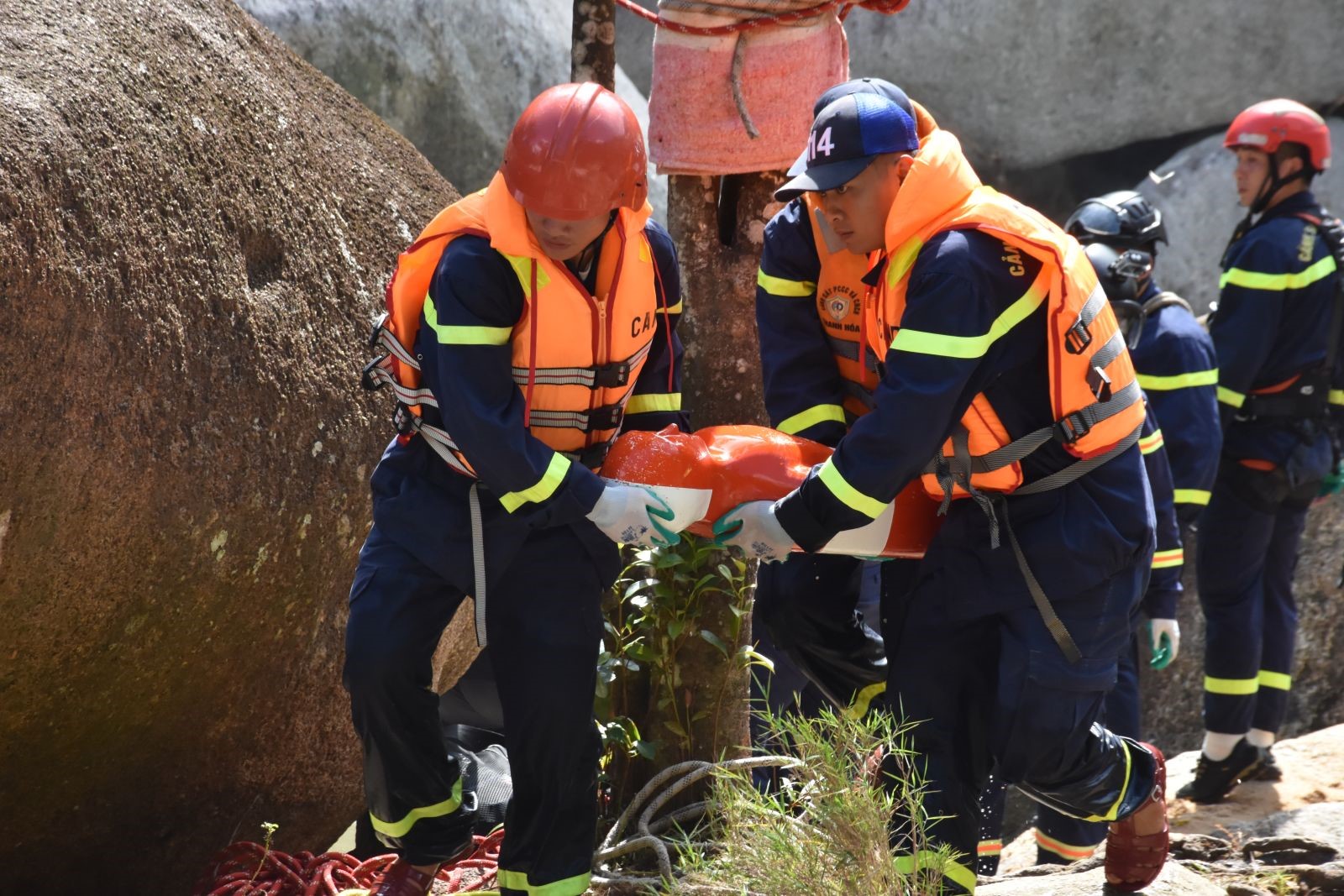 Công an Thanh Hóa diễn tập phương án cứu nạn, cứu hộ sự cố, tai nạn