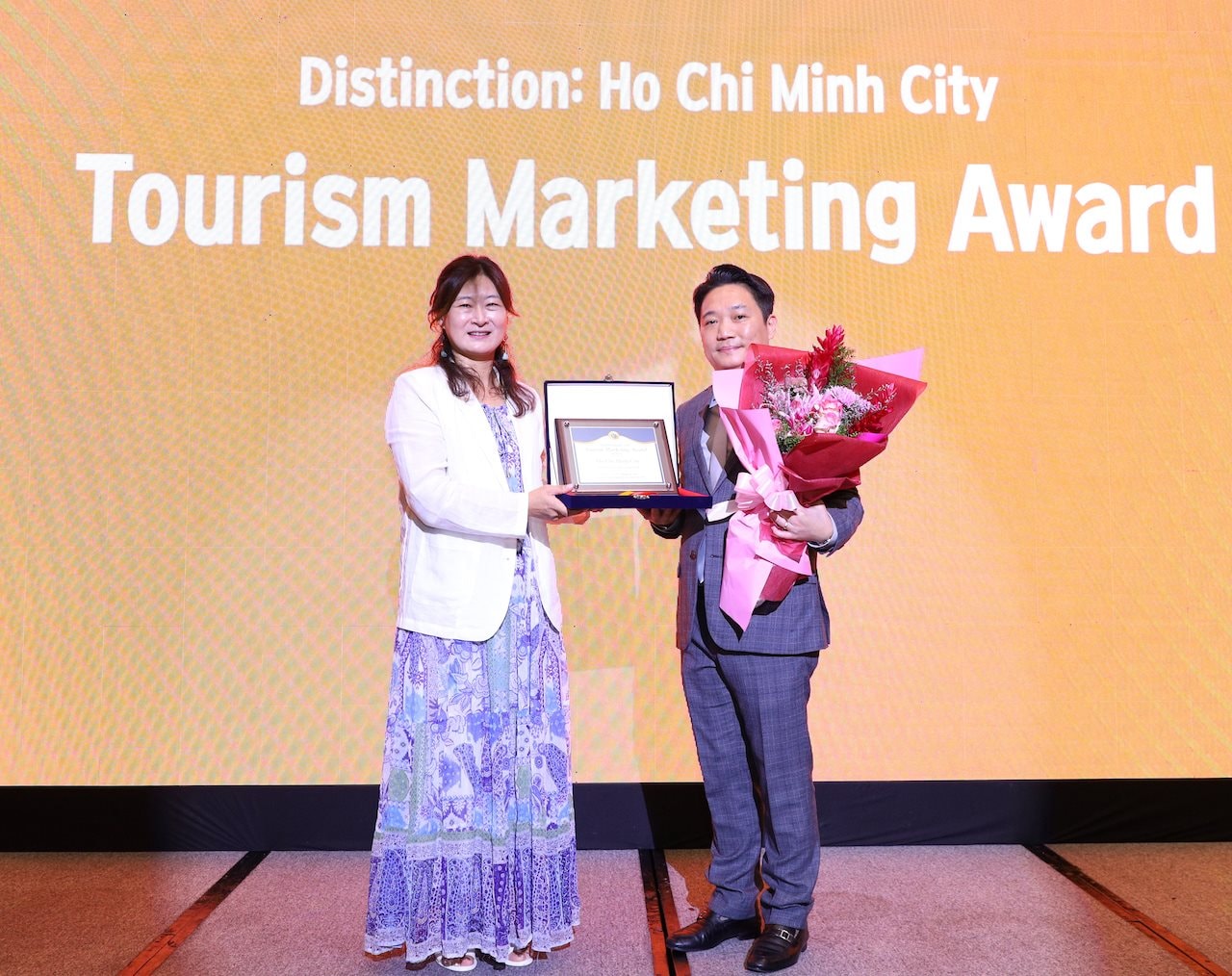 TP. HCM được vinh danh ở hạng mục Giải thưởng Tiếp thị Du lịch xuất sắc