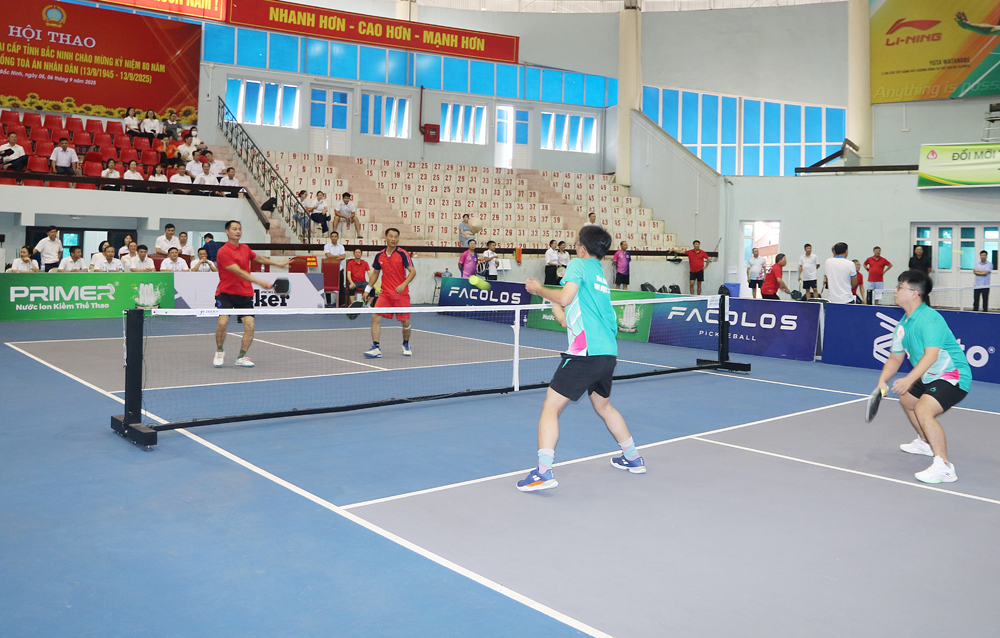 Bắc Ninh: Hơn 200 vận động viên tham gia hội thao chào mừng 80 năm Ngày truyền thống Tòa án nhân dân