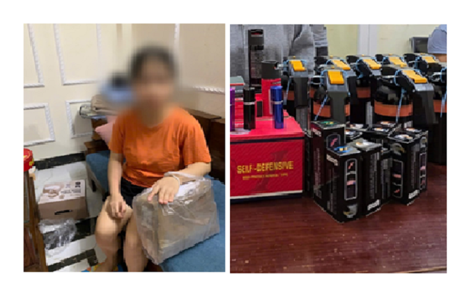 Phá đường dây buôn bán vũ khí trên mạng: Công an Hà Nội thu giữ hàng trăm loại công cụ nguy hiểm