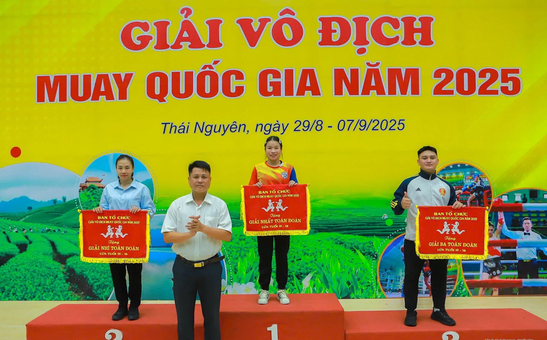 Với 3 HCV, 4 HCB, 1 HCĐ giành được, Muay Thanh Hóa xuất sắc giành ngôi Nhì toàn đoàn.