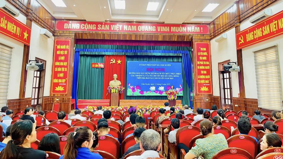 Xã Cẩm Xuyên đã tổ chức Hội nghị Xã Cẩm Xuyên đã tổ chức Hội nghị